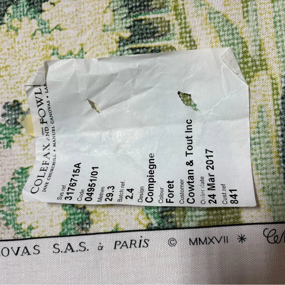 Colefax & Fowler Manuel Canovas - Compiegne - 4951/01 Foret